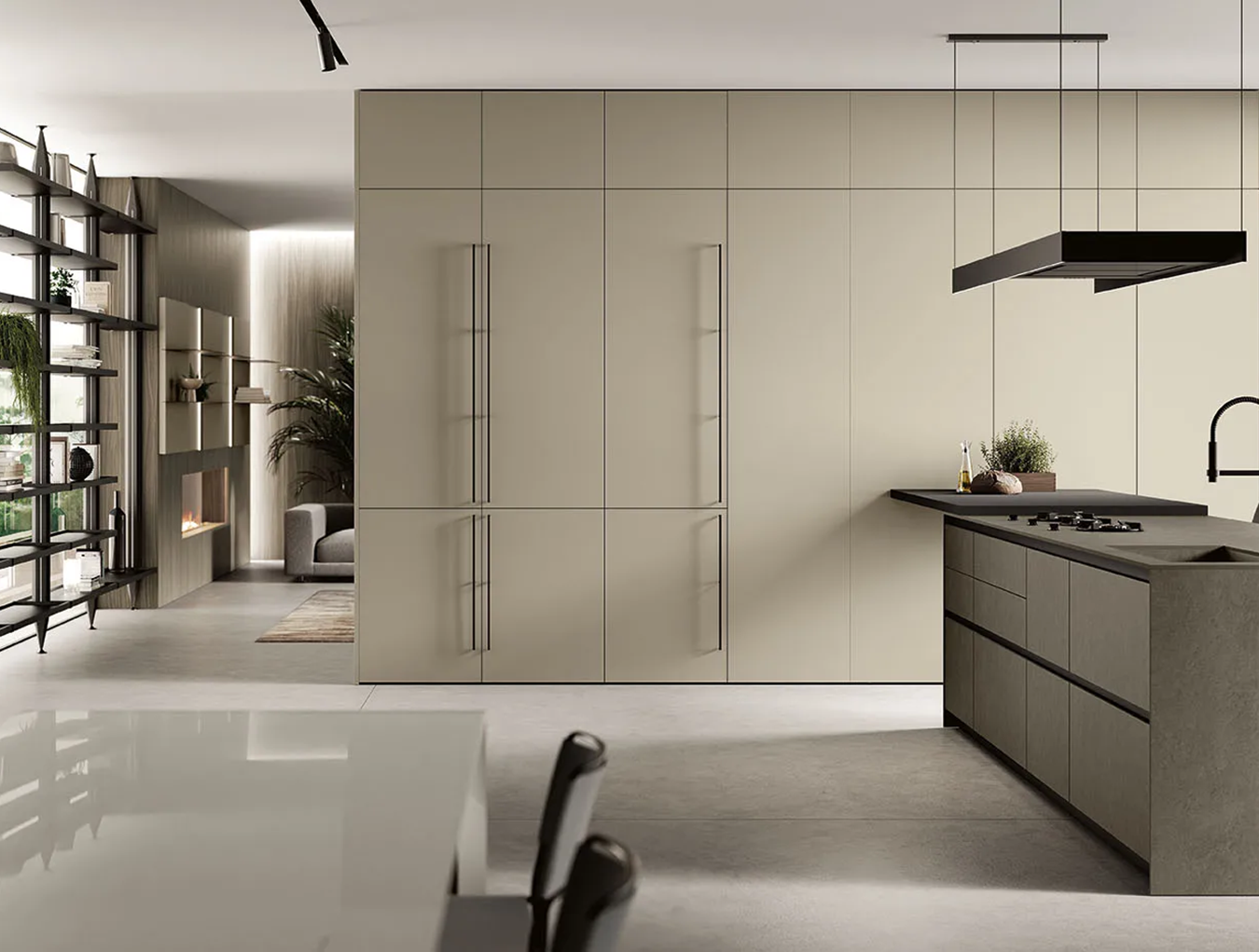 FebalCasa_Cucina_Moderna_Origina_AntaTelaioAlluminio_Compo2b-1
